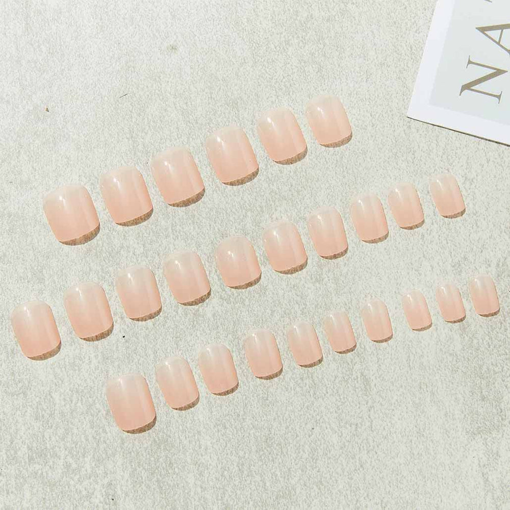 Foccna uñas postizas rápidas para aplicación en casa sin sala de uñas.
