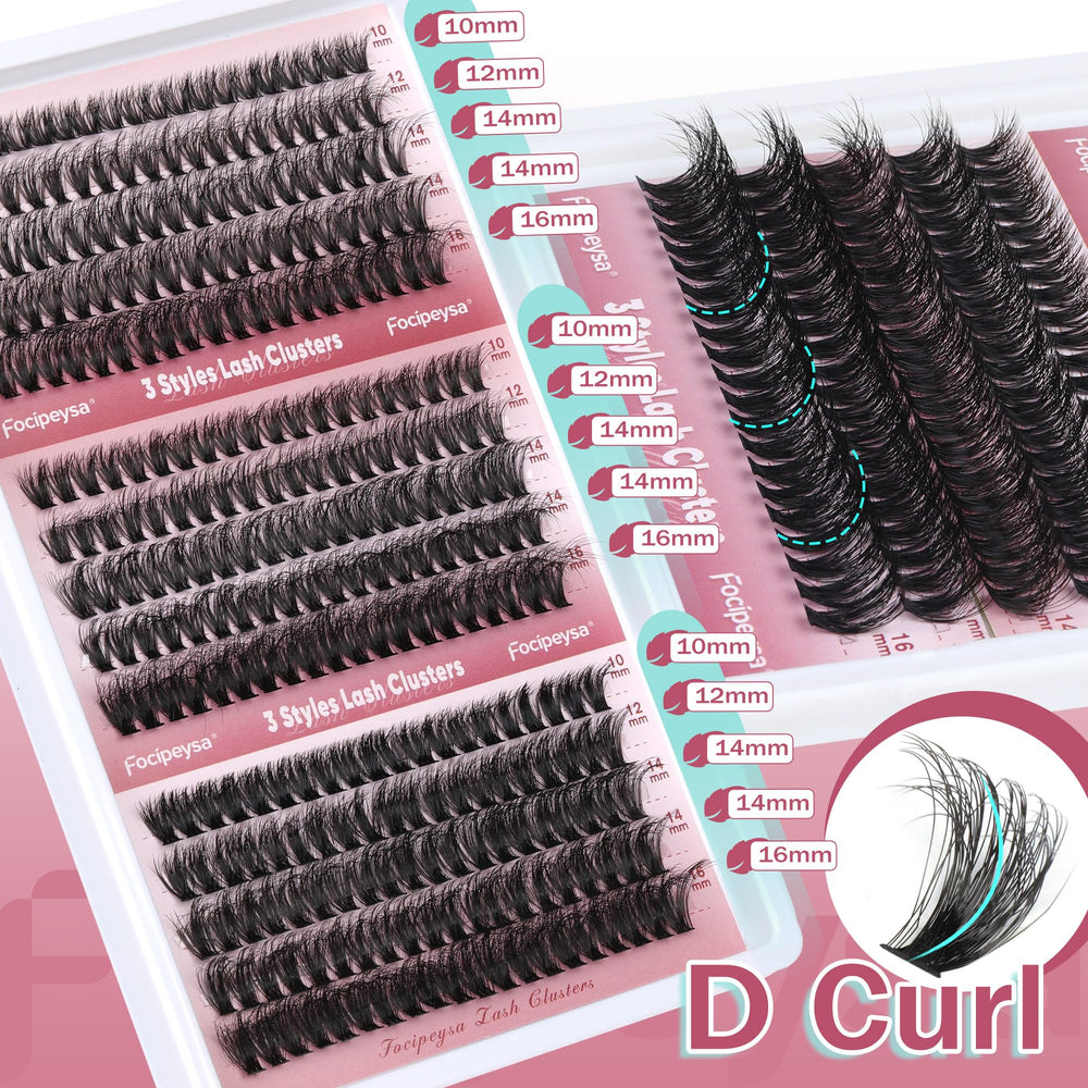 Focipeysa volumen esponjoso con clústeres suaves para look wispy.