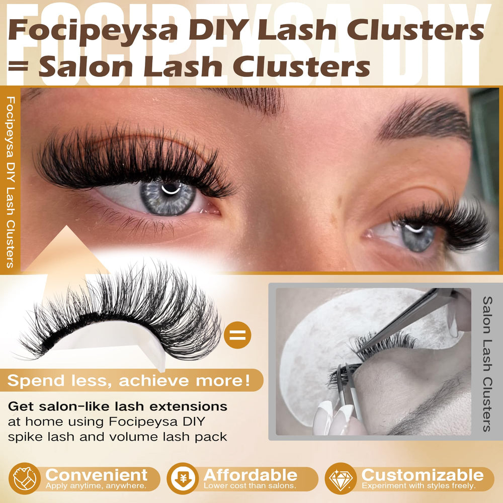 Conjunto clusters 10-18 mm para diferentes efectos en casa.