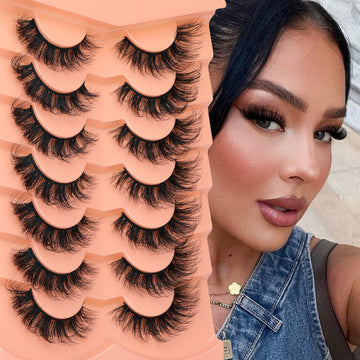 Focipeysa hypoallergenic vegan lashes reduce irritation for sensitive eyes