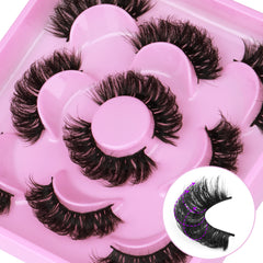 Pestañas Focipeysa con efecto tridimensional y curva D para un look intenso.