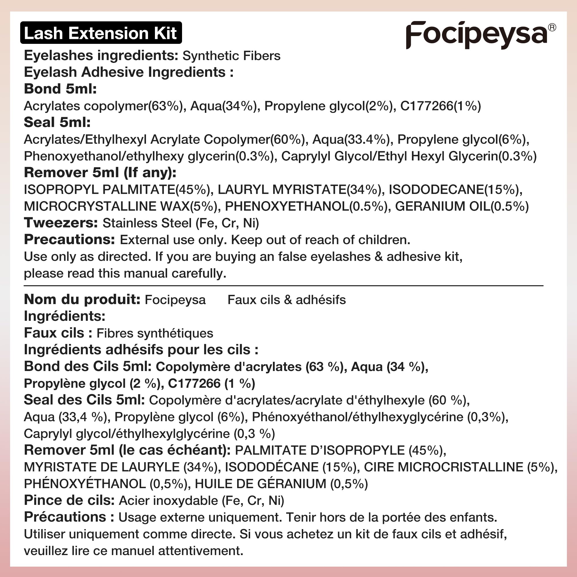 Focipeysa uso en casa de pestañas DIY para un look diario.