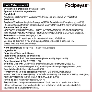 Focipeysa uso en casa de pestañas DIY para un look diario.