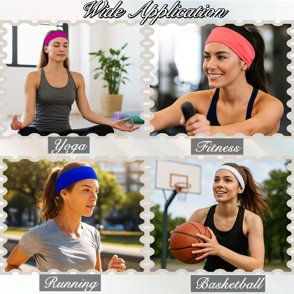 Diadema FODALUN no resbala durante entrenamientos intensos, ideal para fitness