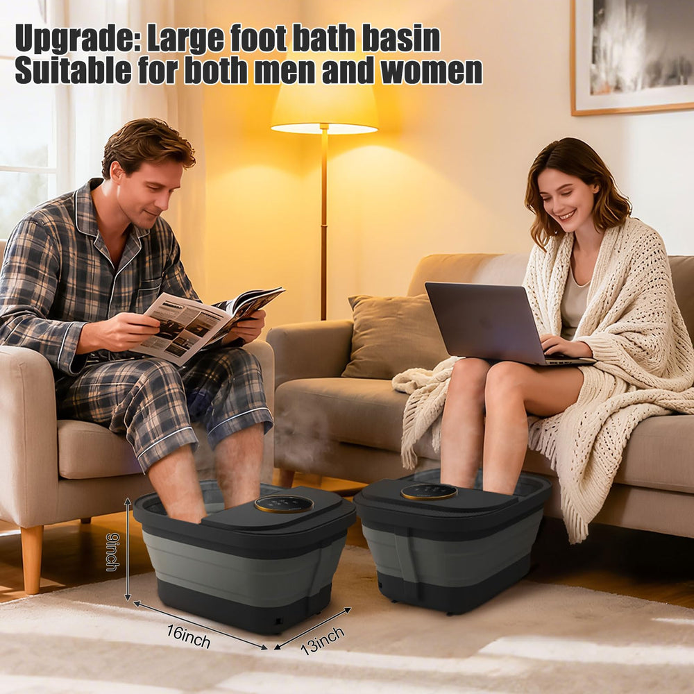 FOFOJÔY Foot Spa con materiales PP y TPE duraderos y fáciles de limpiar