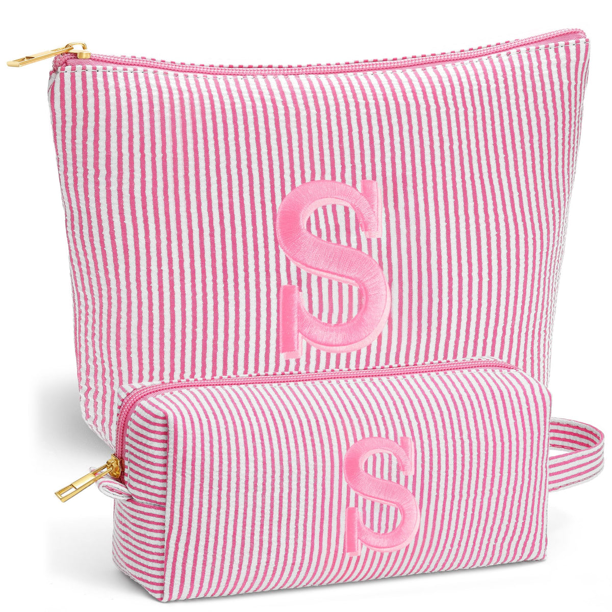 Fohufo bolso de maquillaje viaje grande, amplio espacio para productos esenciales