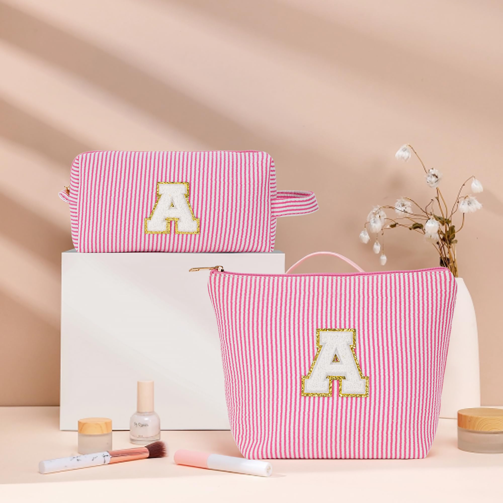 Pouch de maquillaje Fohufo pequeño y ligero para llevar en cabina.