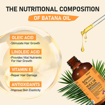 FOIKOO Batana Oil on hair shafts promotes softness and shine