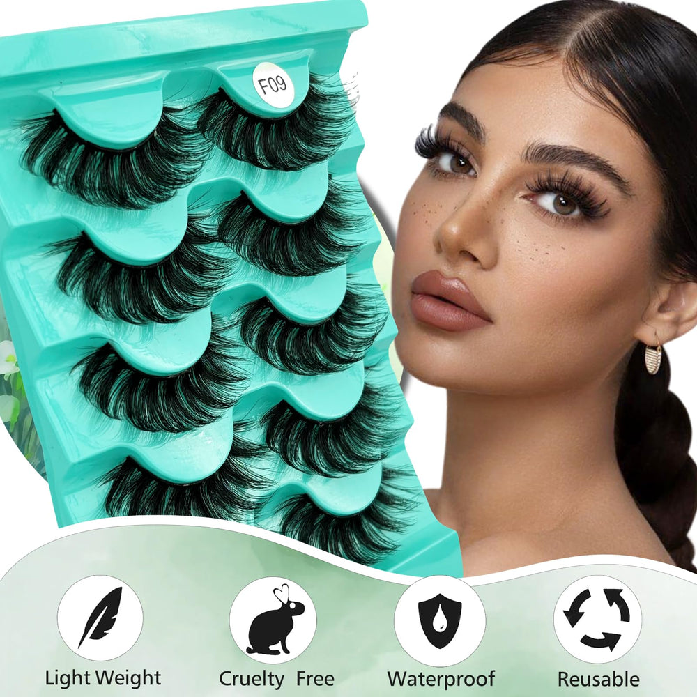FOINEMYED pestanas mink volumen suave para uso diario