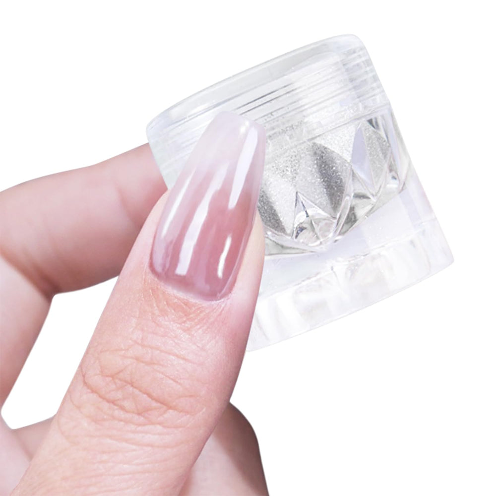 Consejos de arte de uñas con polvo cromado Fokostar.