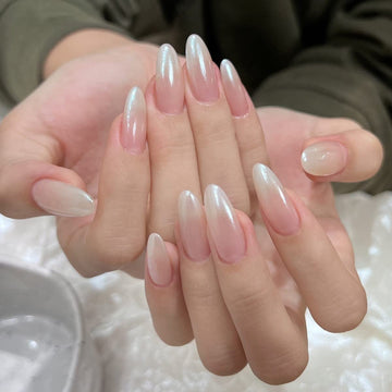 Efecto holográfico en uñas con polvo de Fokostar.