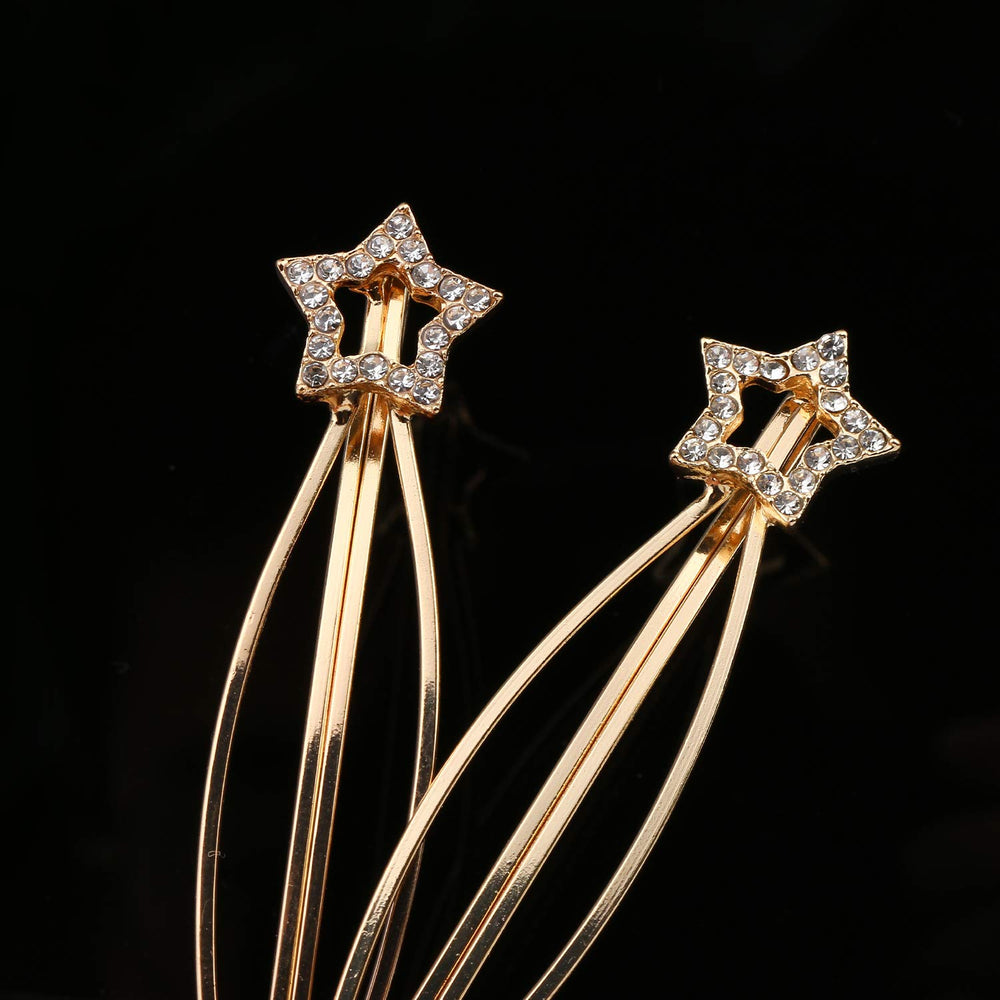 Folansy adorno de cabello perlas cristales, detalle suave para novias.