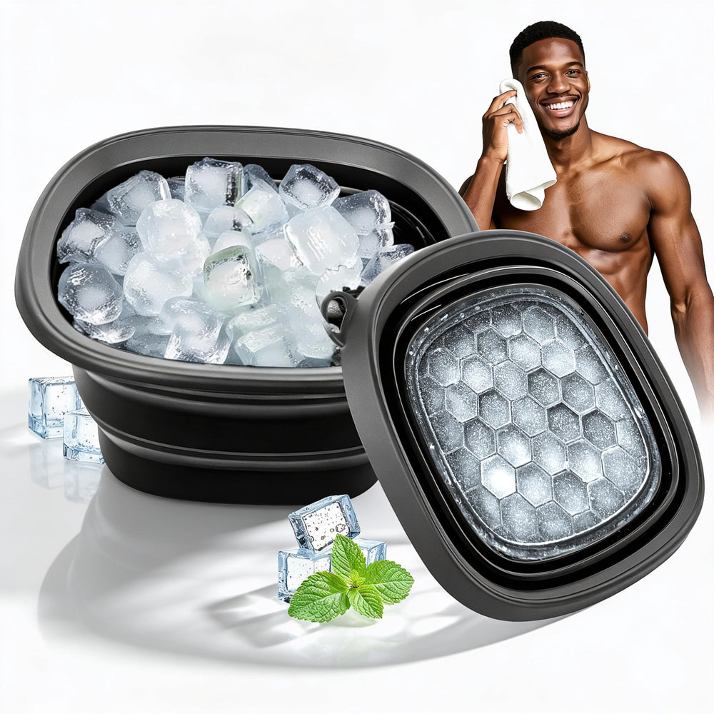 Foldspark tazón hielo cara para uso diario, enfriamiento facial que intensifica brillo natural.