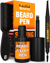 Follicle Booster: bolígrafo-barba con 4 puntas para relleno preciso.