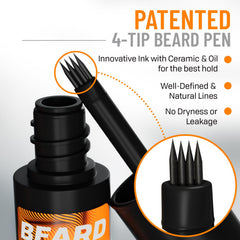 Follicle Booster: bolígrafo-barba con lápiz normal para retoques rápidos.