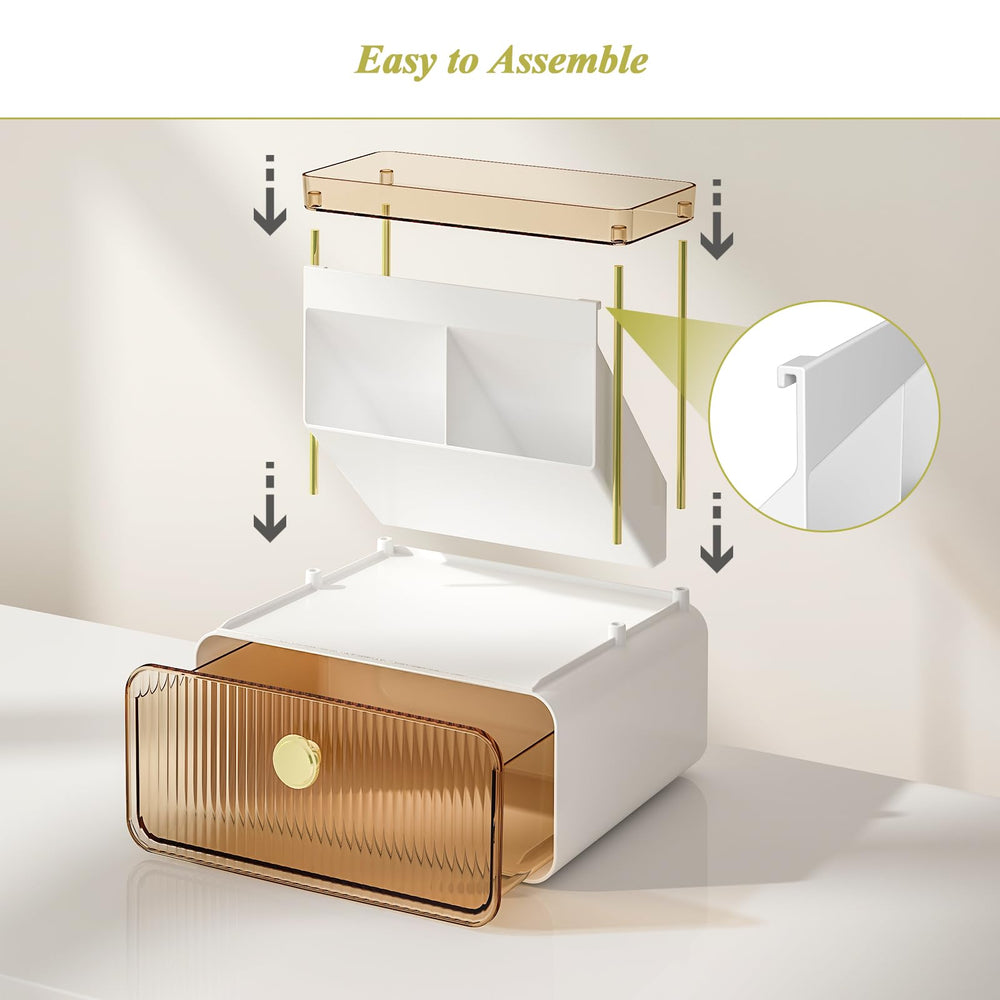 Followin solución multiuso, ordena maquillaje y papelería en un solo mueble.