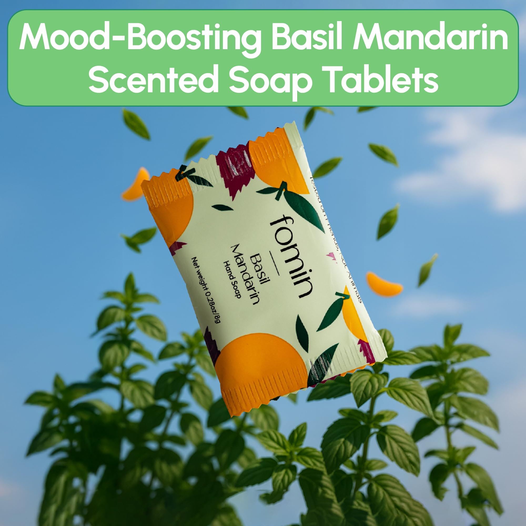 Envase compacto de FOMIN para recargas de jabon