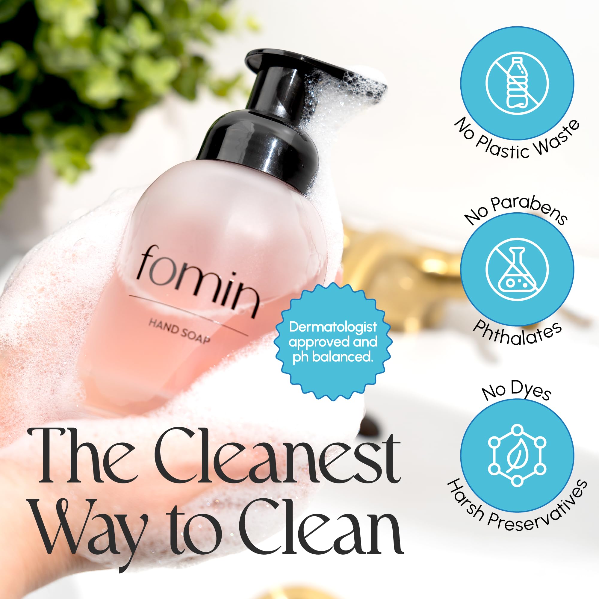 Formato compacto de FOMIN ideal para viajes y uso doméstico.