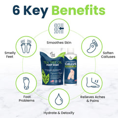 Foot Cure: mezcla aromática para pies con aceites esenciales
