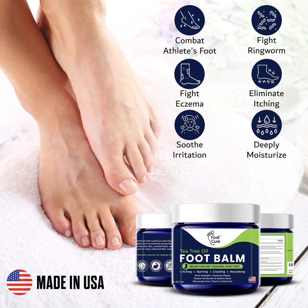 Foot Cure nutricion con arbol de te para pies nutridos