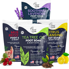 Foot Cure bao-pies aceite-arbol-te para frescura y relajacif3n
