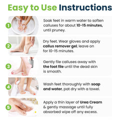 Foot Cure Crema de urea 40% para hidratación de pies.