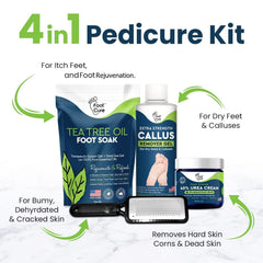 Foot Cure Gel removedor de callos para piel más lisa.