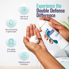 Footlogix DD Cream Mousse, doble defensa para piel seca e irritada.