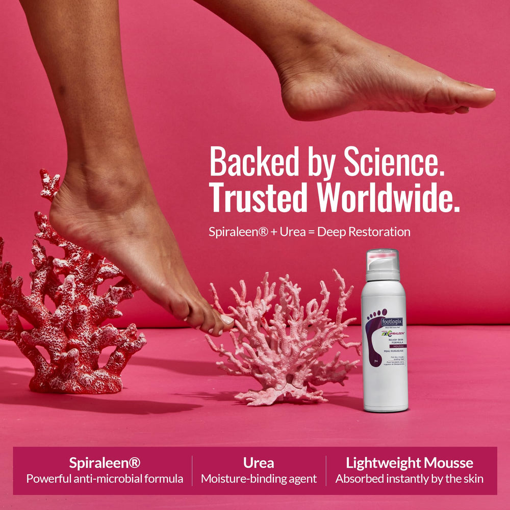 Footlogix envase de 4-23oz con crema de textura suave