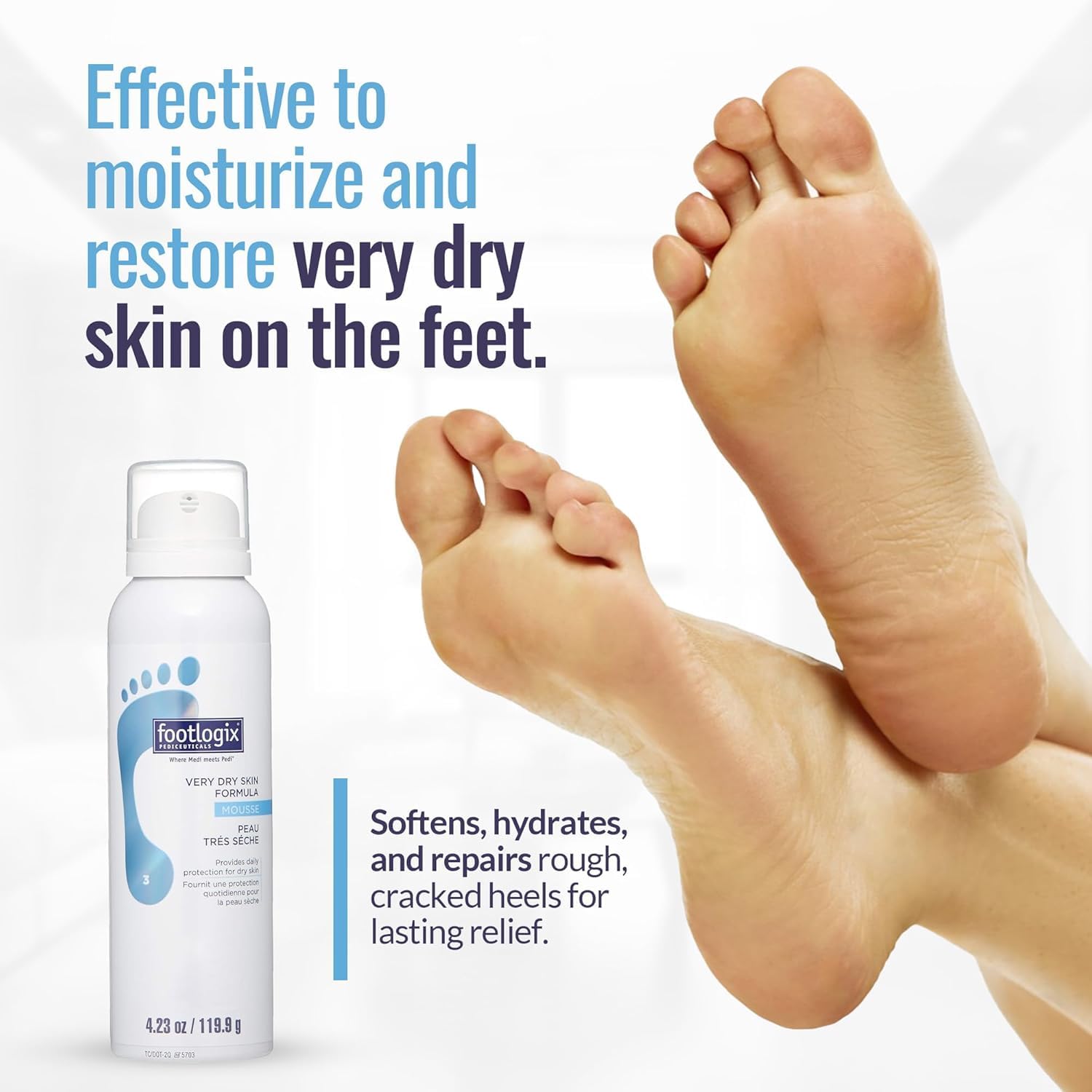Footlogix Piel Muy Seca: crema envidando cuidado suave de la piel