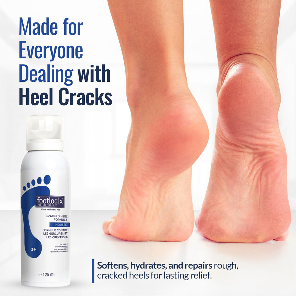 Footlogix tecnología de infusión dérmica para absorción eficiente en pies.