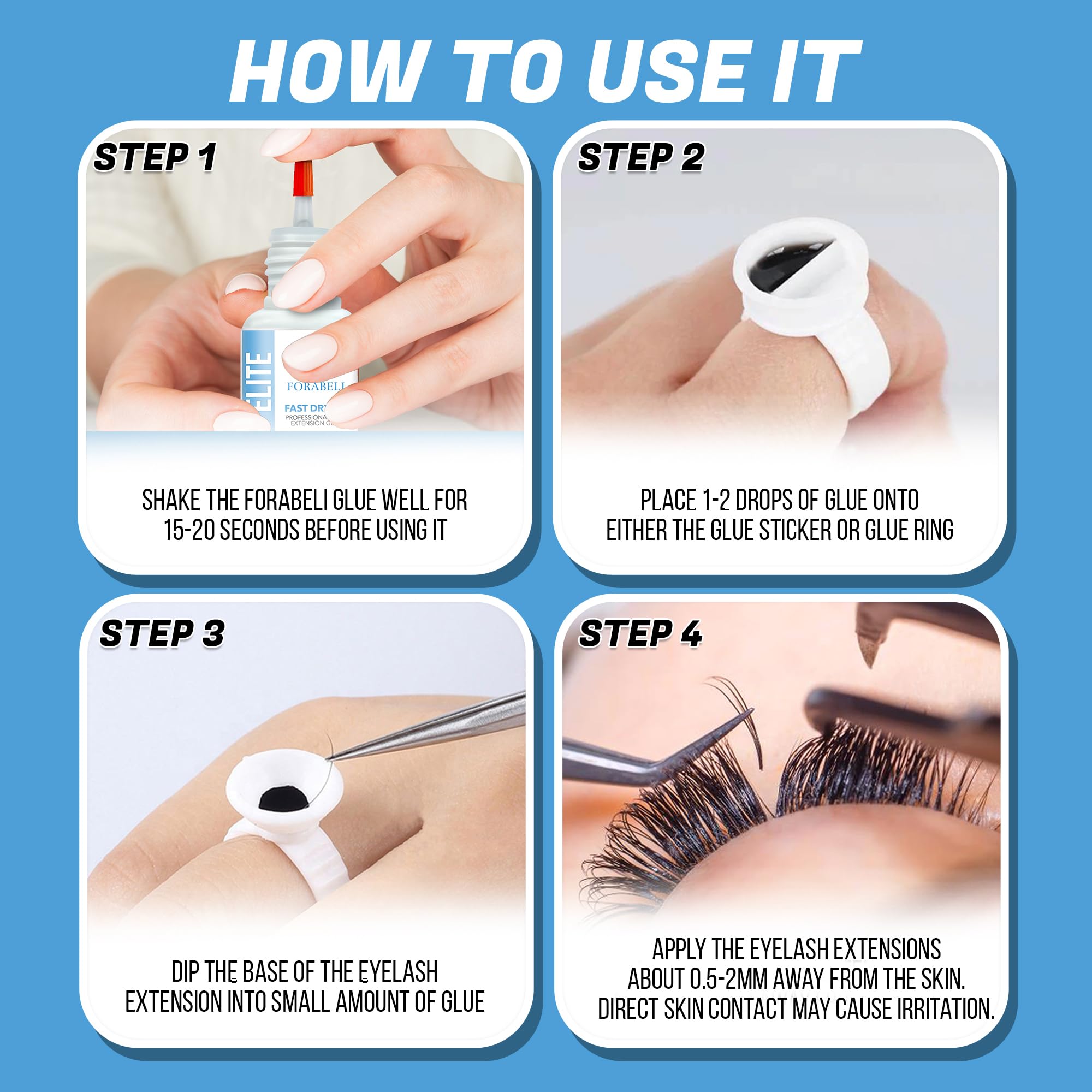 Forabeli Elite: Botella de 5 ml lista para uso profesional.