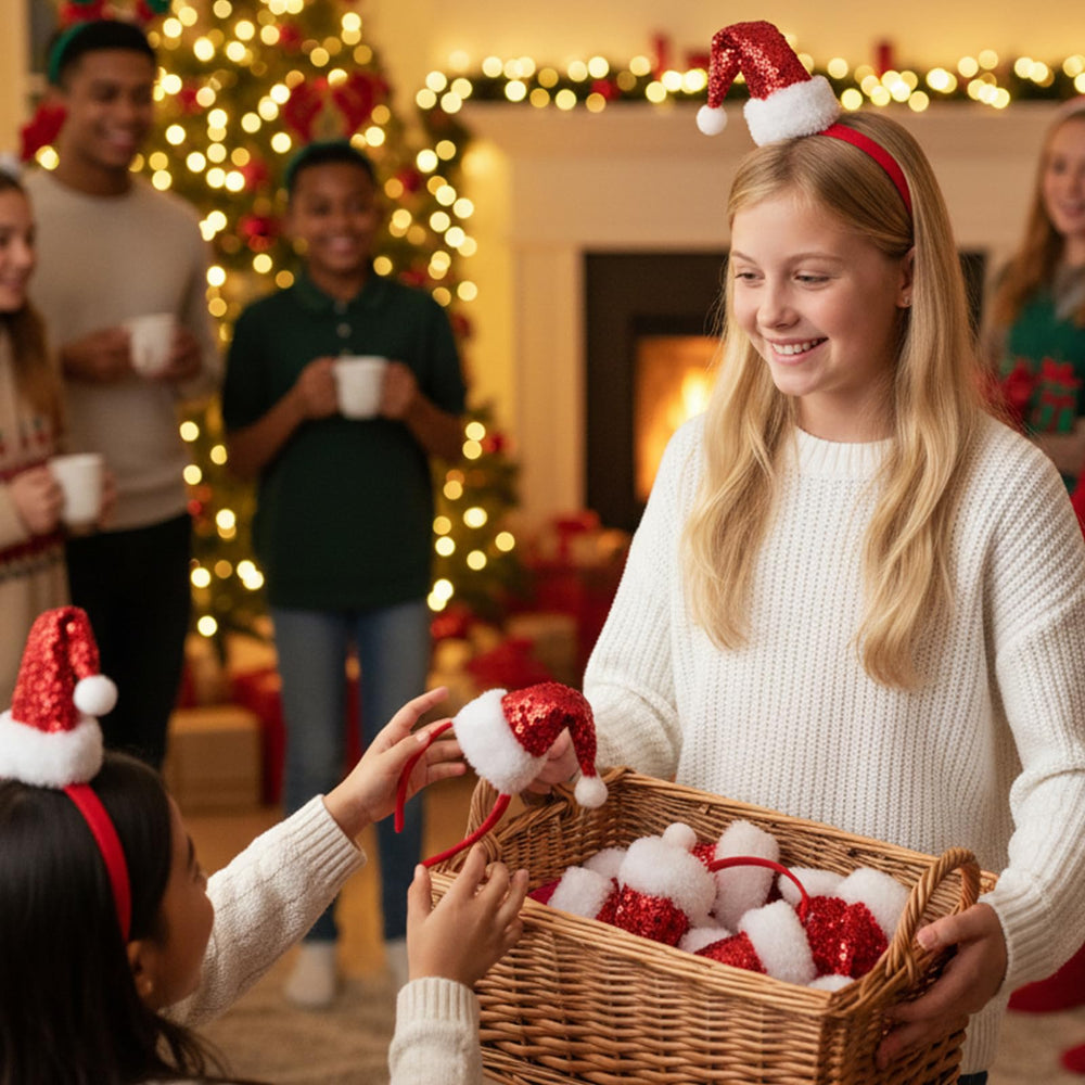 ForBaysy diadema Santa regalo navidad, opción asequible para fiestas