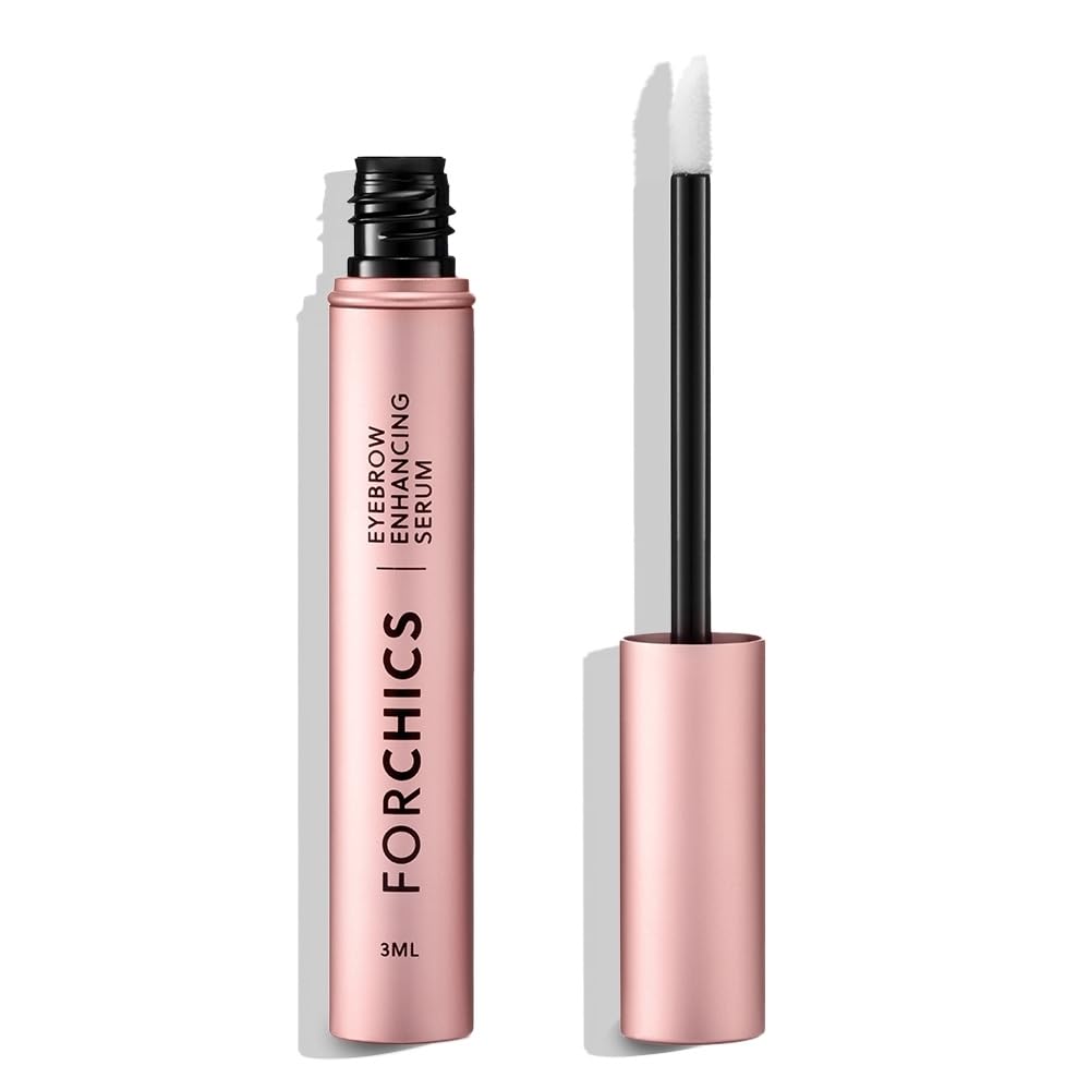 Rutina diaria con Forchics para cejas más definidas y densas.