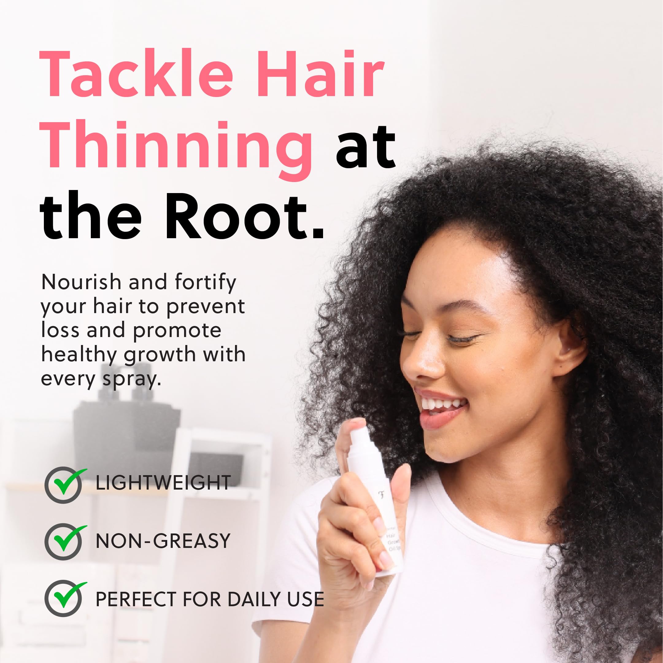 ForChics Serum fórmula botánica: nutre el cuero cabelludo para un cabello más saludable.
