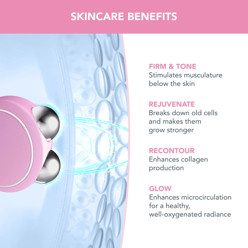 FOREO Bear Mini pulsaciones T-Sonic relajan tensiones y suavizan líneas