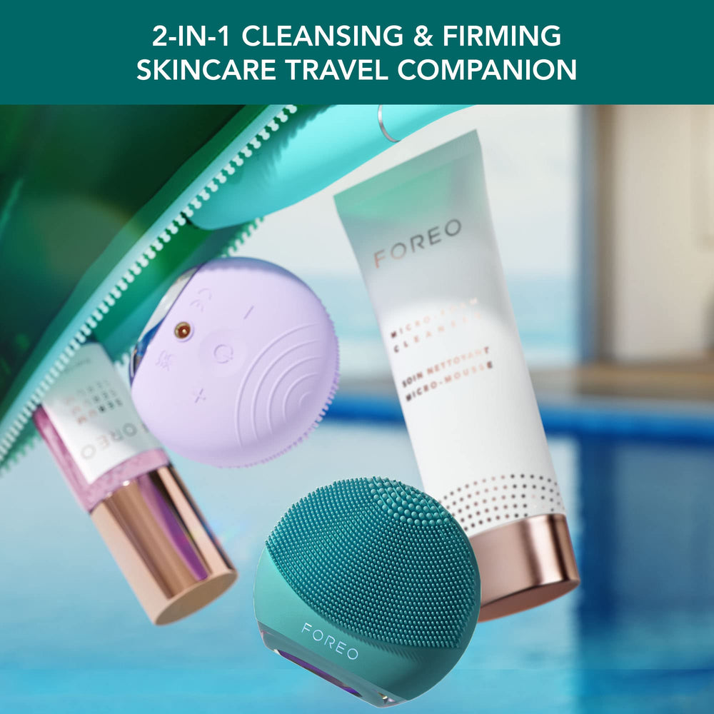 FOREO Luna 4 go with 8 adjustable pulsations for customizable cleansing intensity.