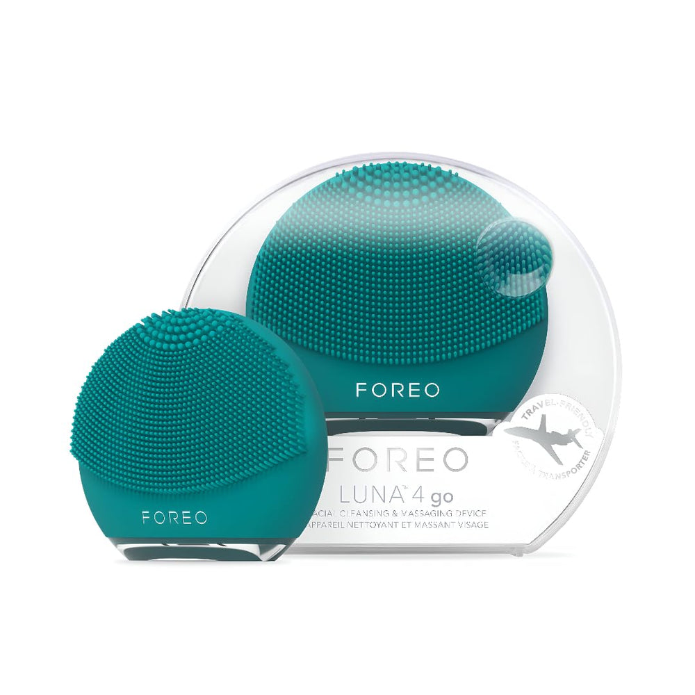 FOREO Luna 4 go pairs with micro-foam cleansers for richer lather and cleanse.