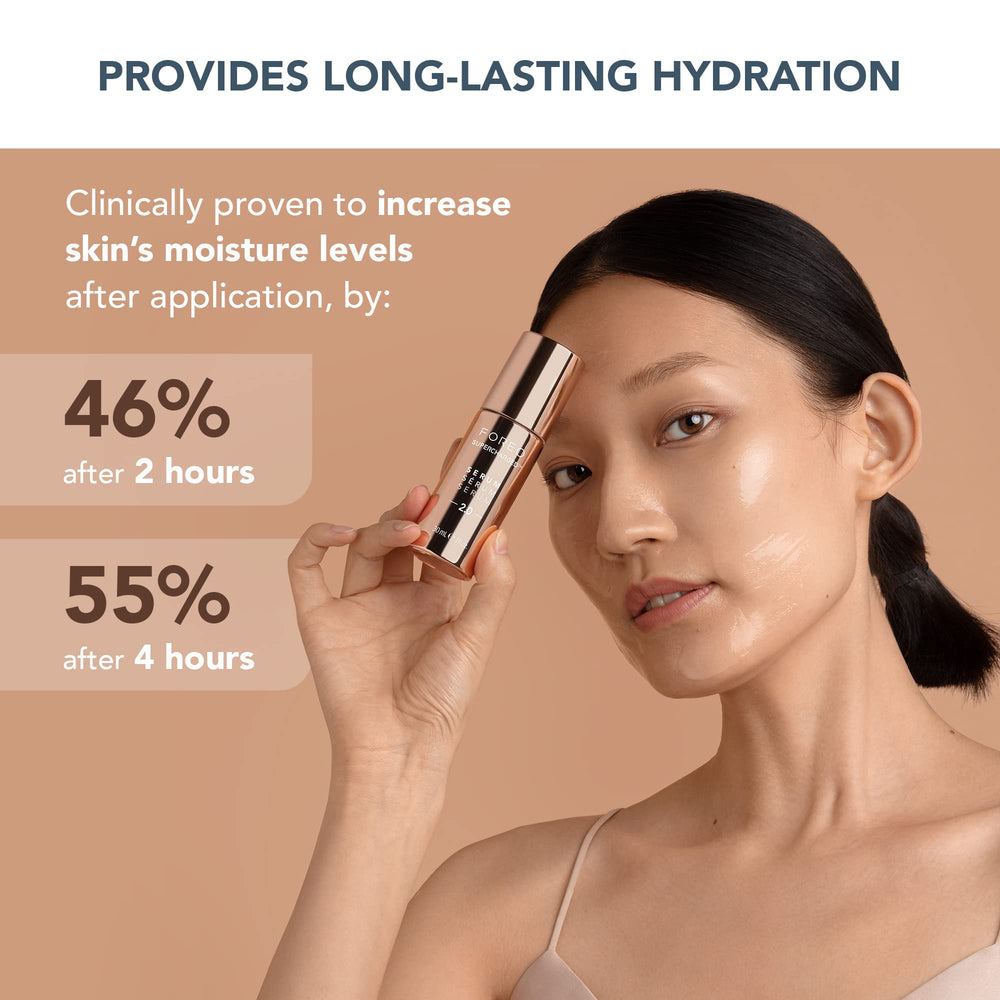 FOREO Serum Supercargado 2.0, textura sedosa para una aplicación limpia y rápida.