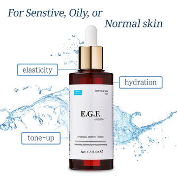 FOREST OF THE BORGES'S EGF Serum, caja elegante que luce en cualquier baño.