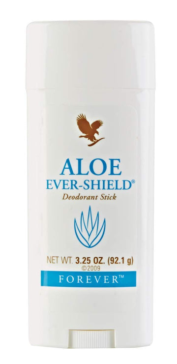 Forever Living Aloe Ever-Shield barra-desodorante ofrece protección duradera del olor en aplicación suave.