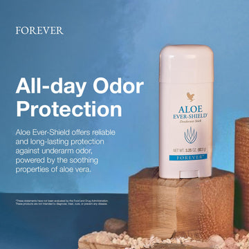Forever Living Aloe Ever-Shield sin aluminio, apto para piel sensible