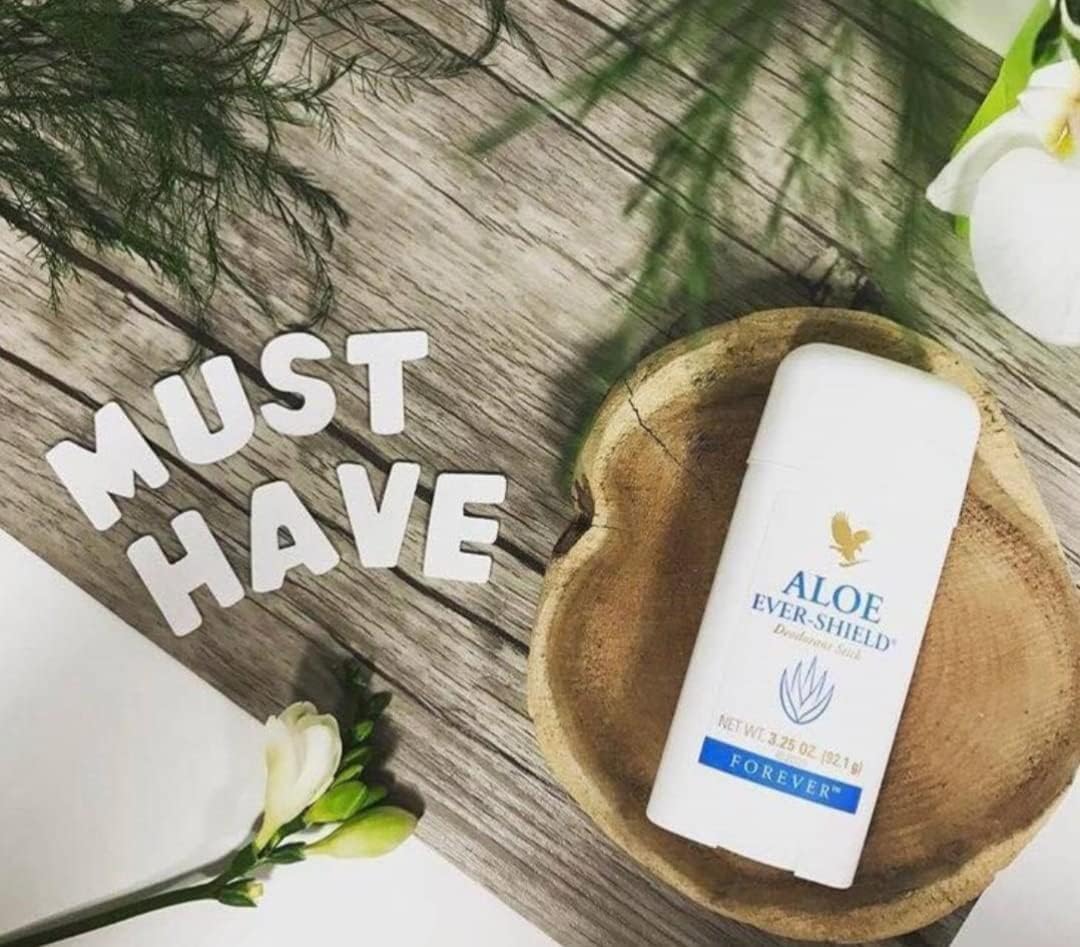 Forever Living Aloe Ever-Shield vegano sin gluten, opción responsable para el cuidado personal.