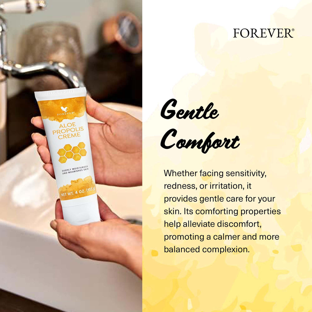 Forever Living Aloe Propolis Creme, cuidado suave para piel sensible.