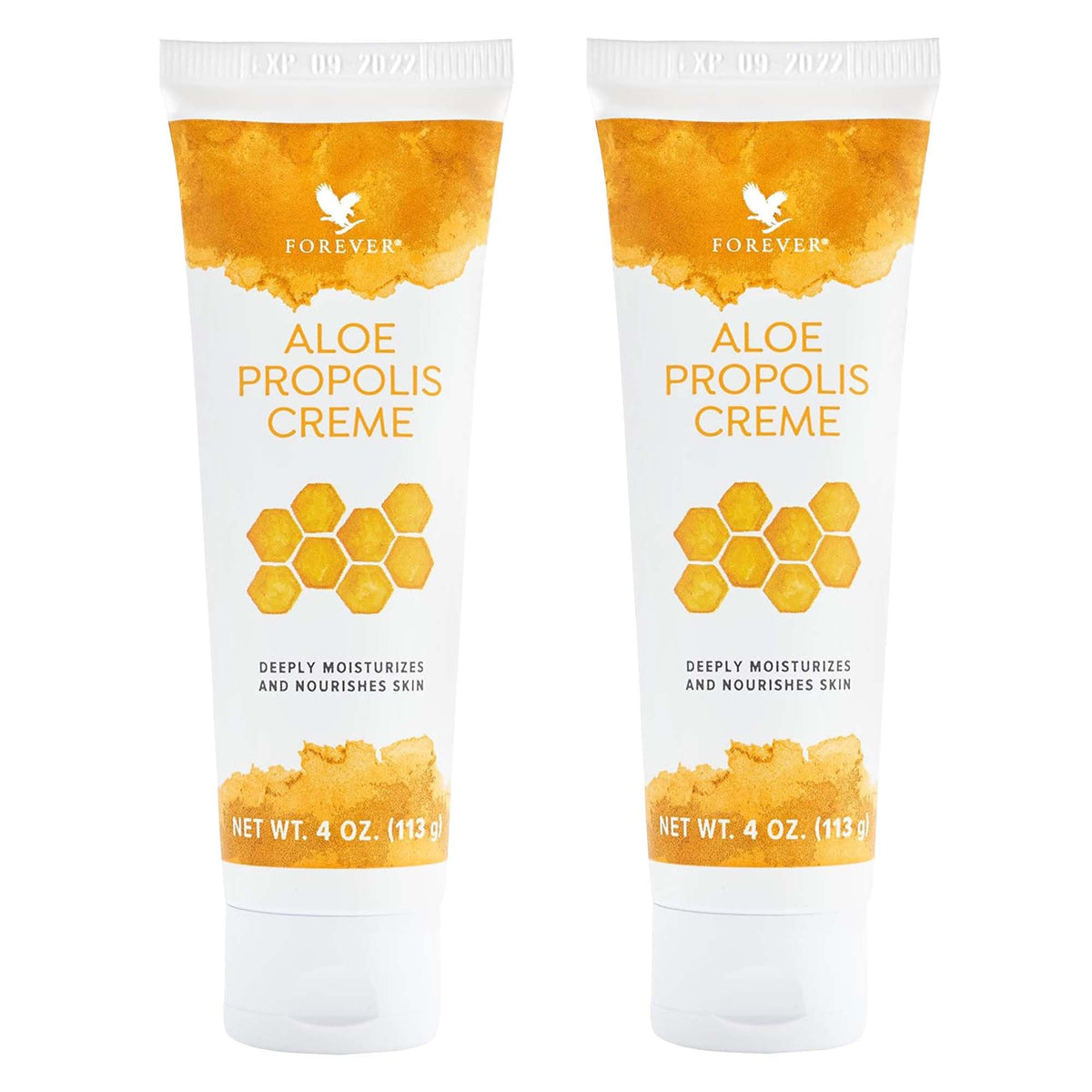 Forever Living Aloe Propolis Creme, envase práctico para hidratación diaria.