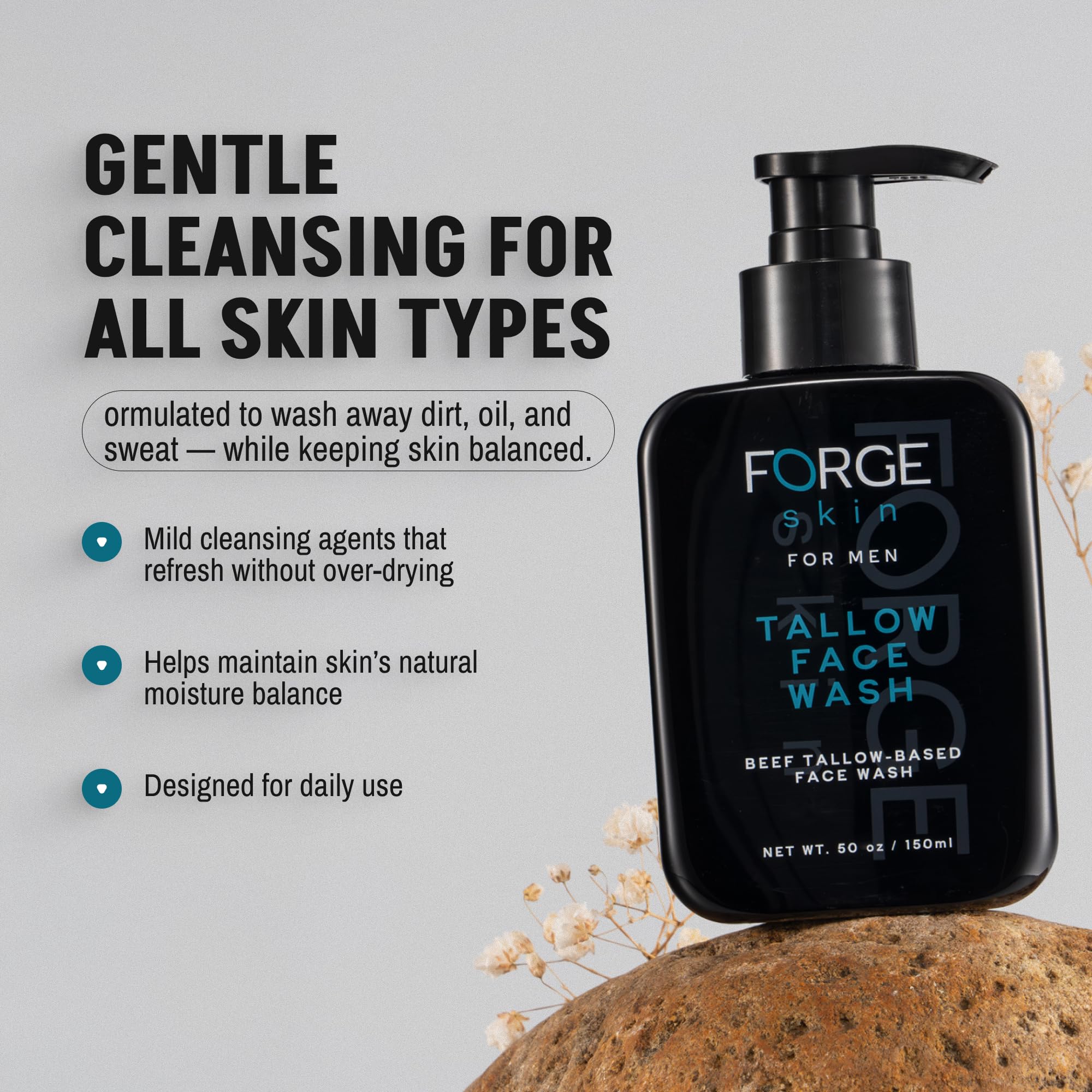 Forge Skin: utilisation quotidienne le matin pour démarrer votre routine soin.