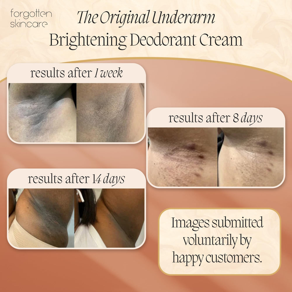 Forgotten Skincare axilas-vitamina C: ingrediente clave para iluminación gradual.