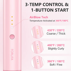 FORLIFA Pro 3 en 1, temperaturas 360/180, 400/200 y 430/220 °C
