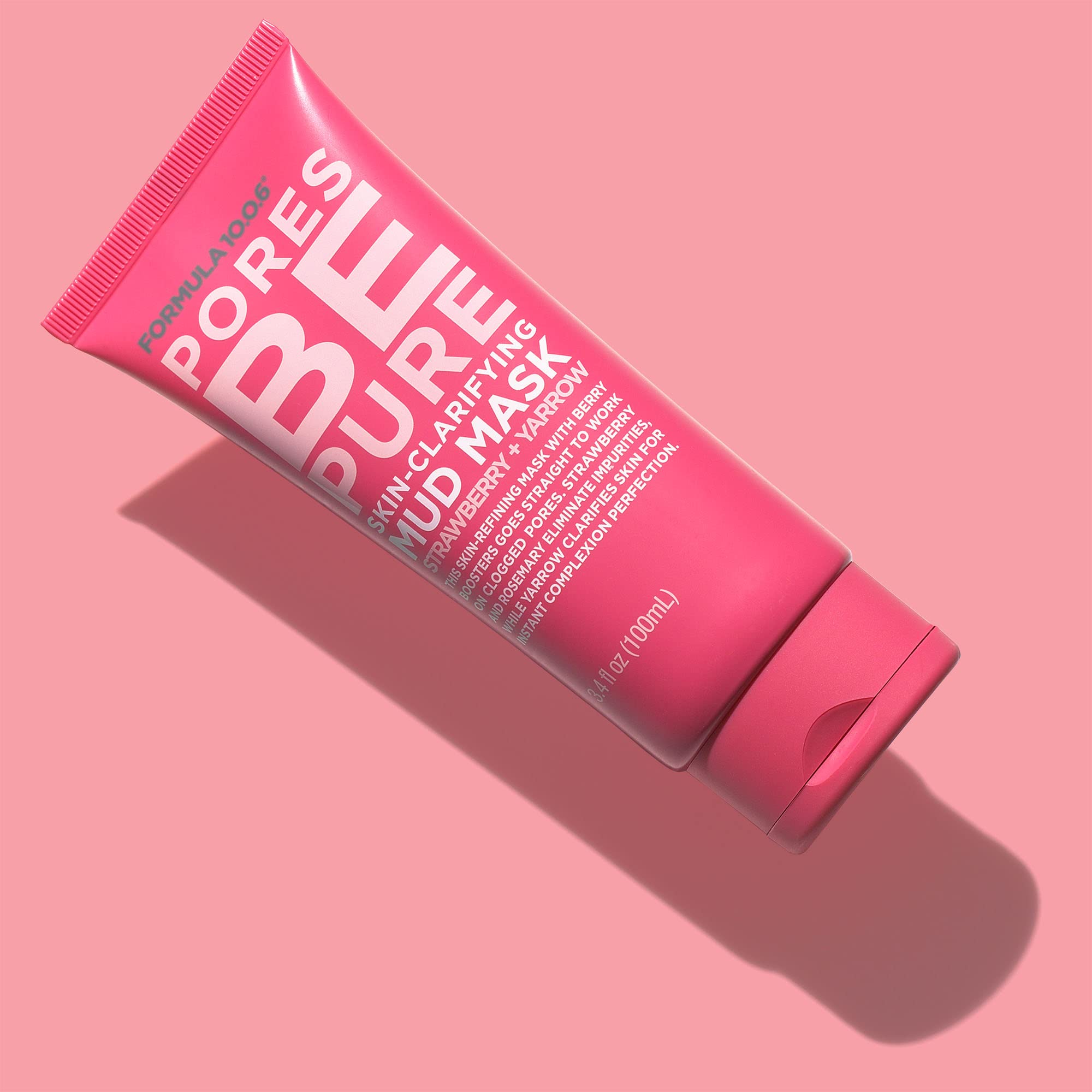 FORMULA 10.0.6 Pores Be Pure: aplicación suave en el rostro para purificar la piel.