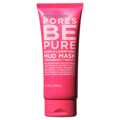 FORMULA 10.0.6 Pores Be Pure: mascarilla de barro en frasco para purificar poros y limpiar impurezas.